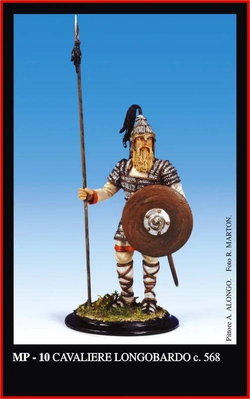 Friulmodel MP-10 Cavaliere Longobardo figurka c.568