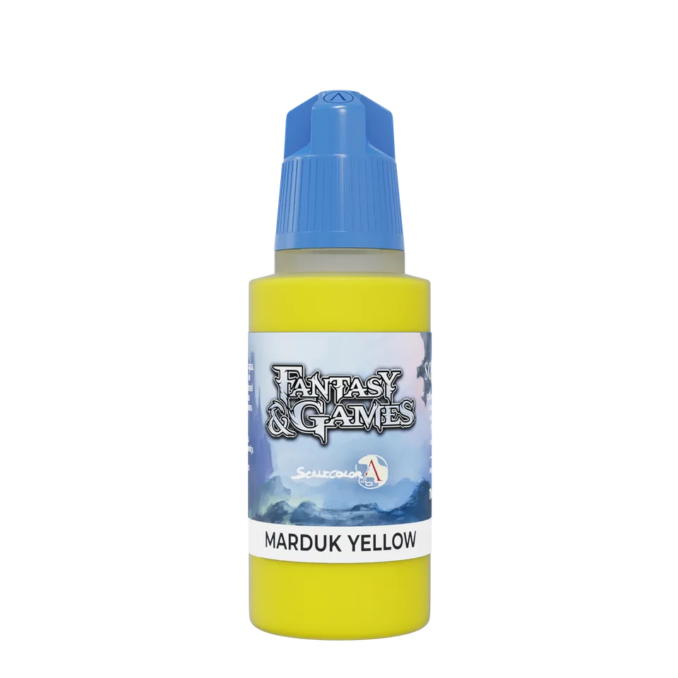 Scale75 Fantasy Marduk Yellow barva 17 ml saténová