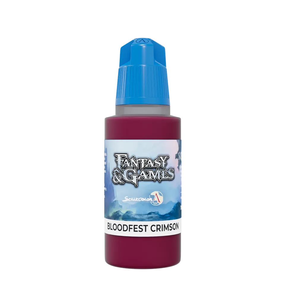 Scale75 Bloodfest Crimson akrylová barva 17 ml saténová