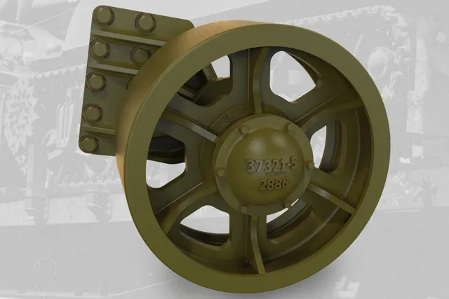 Fury Models F35035 M4 Sherman napínací kola 1/35