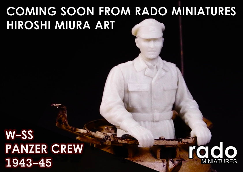 Rado Miniatures RDM35058 figurka velitel Waffen-SS 1/35