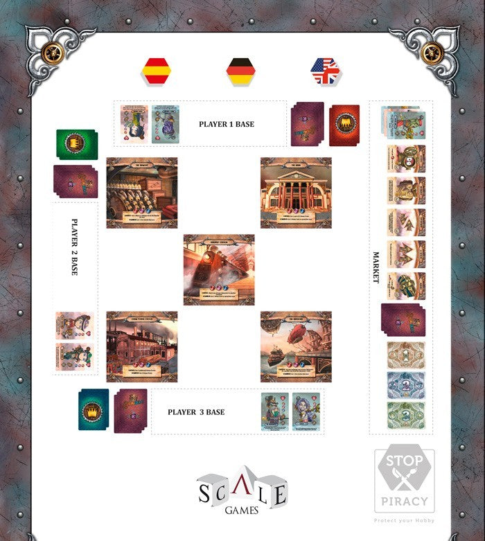 Scale75 Smog Riders Showdown kniha EN/DE/ES
