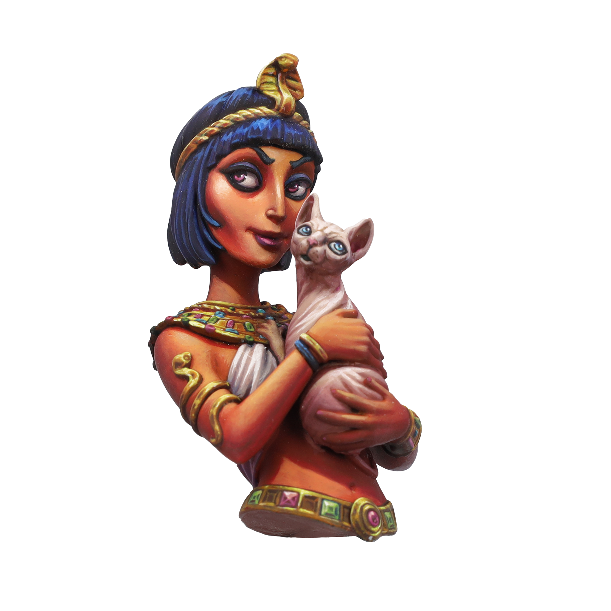 Scale75 Queen of the Nile busta 1/12 nenabarvená