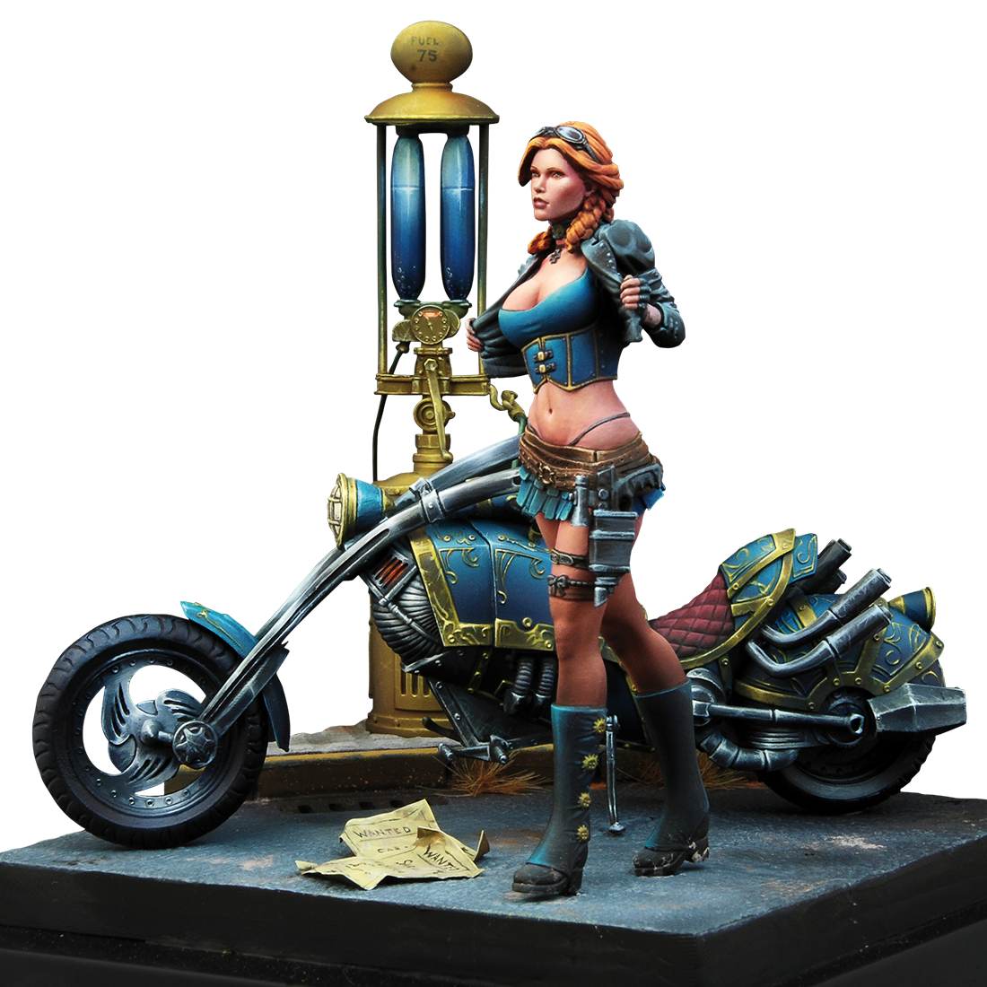 Scale75 Steam Wars Sarah Kilmister figura 75 mm nenalakovaná