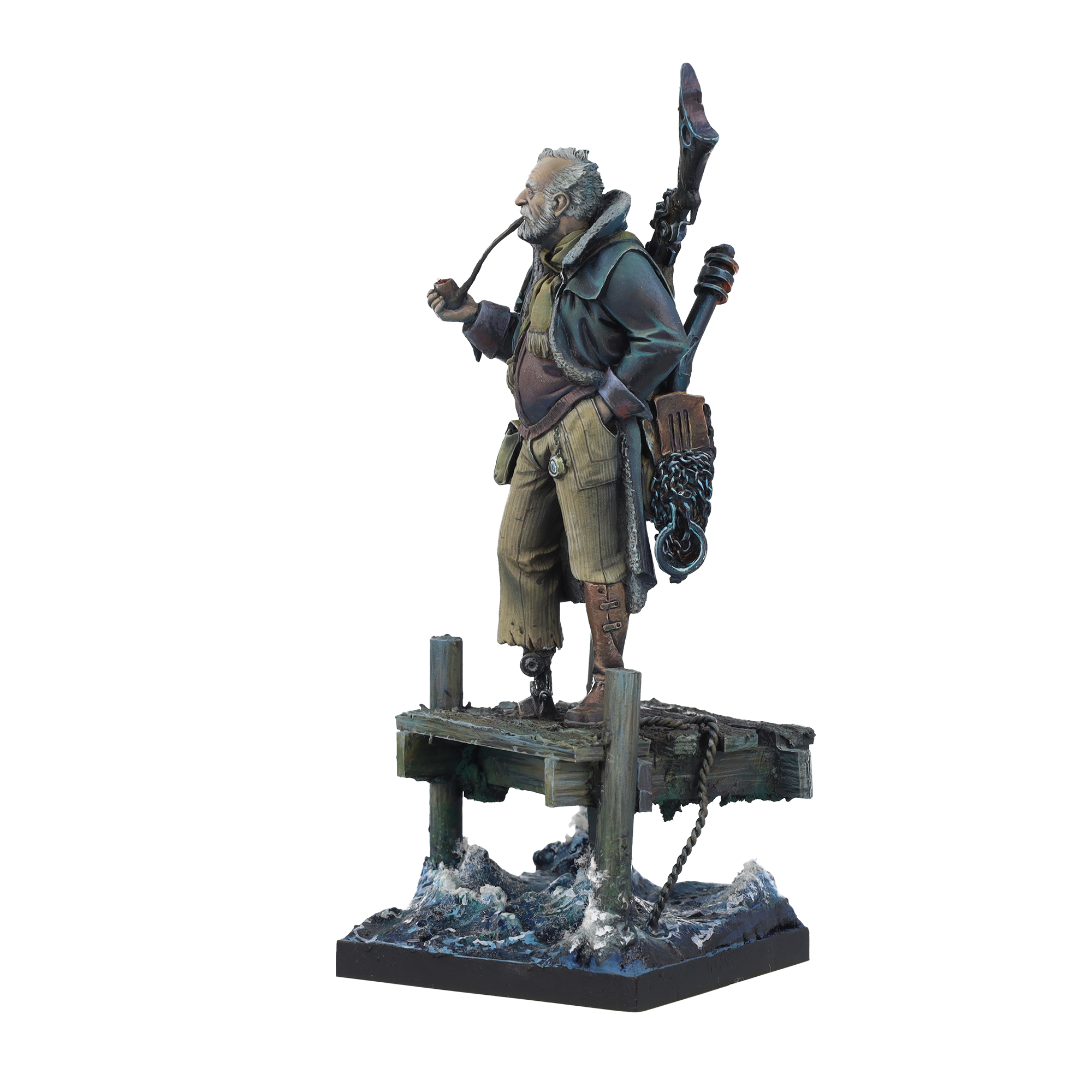 Scale75 Steam Wars Captain Ahab figurka 75 mm