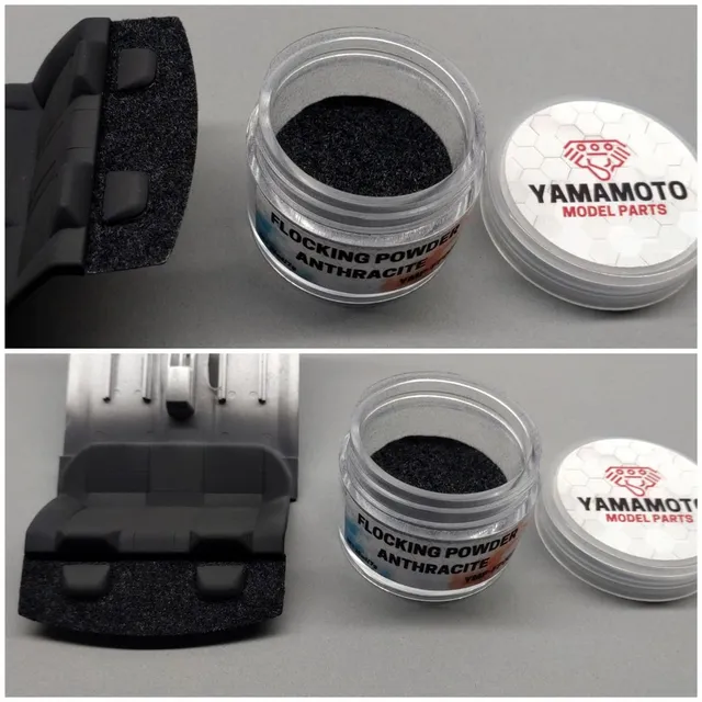 Yamamoto Model Parts Flock Anthracite posyp antracitový