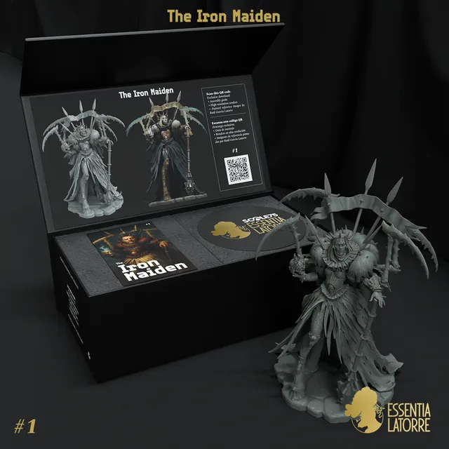 Scale75 Essentia The Iron Maiden figurka 80 mm resin