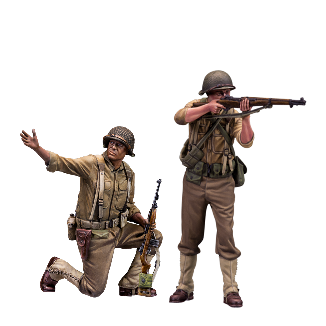 Scale75 Warfront US Infantrymen figurka 1/48 nenabarvená
