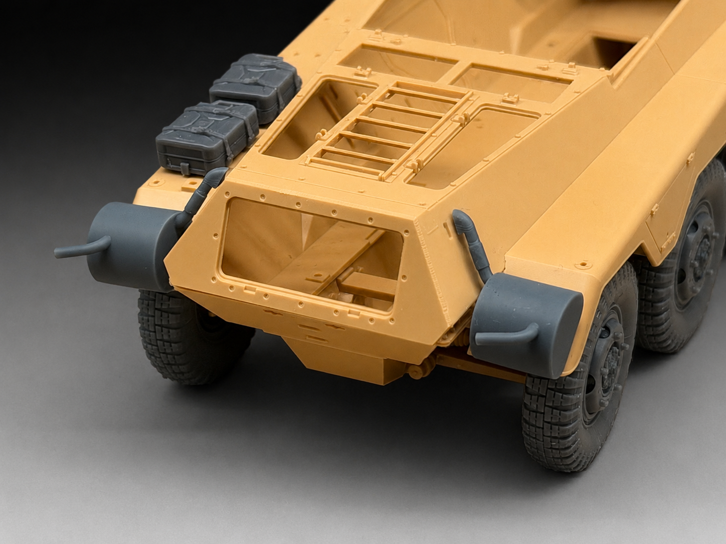 Rado Miniatures 35S102 výfuky 1/35 Sd.Kfz.234 pár