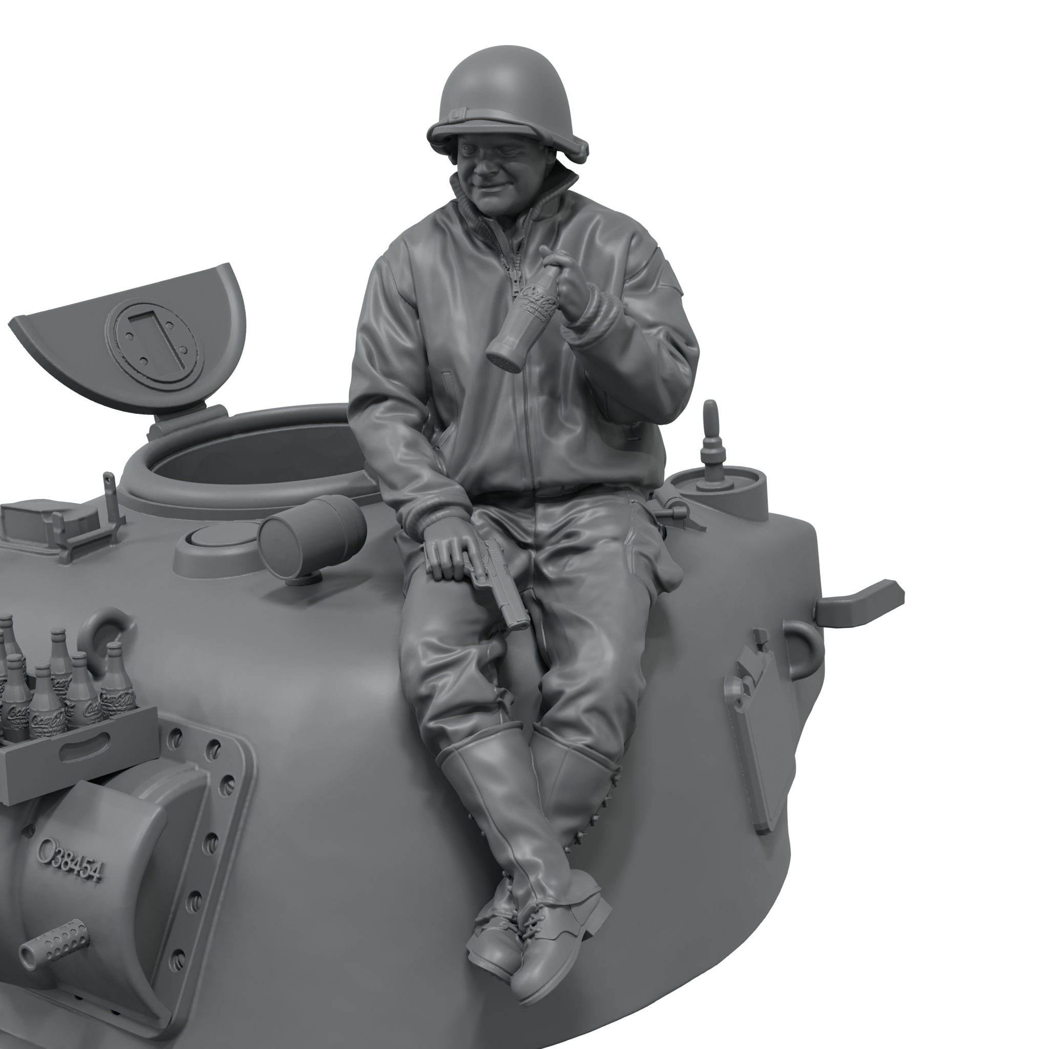 Scale75 Warfront US Tankers figurka 1/72 resin nenabarvená