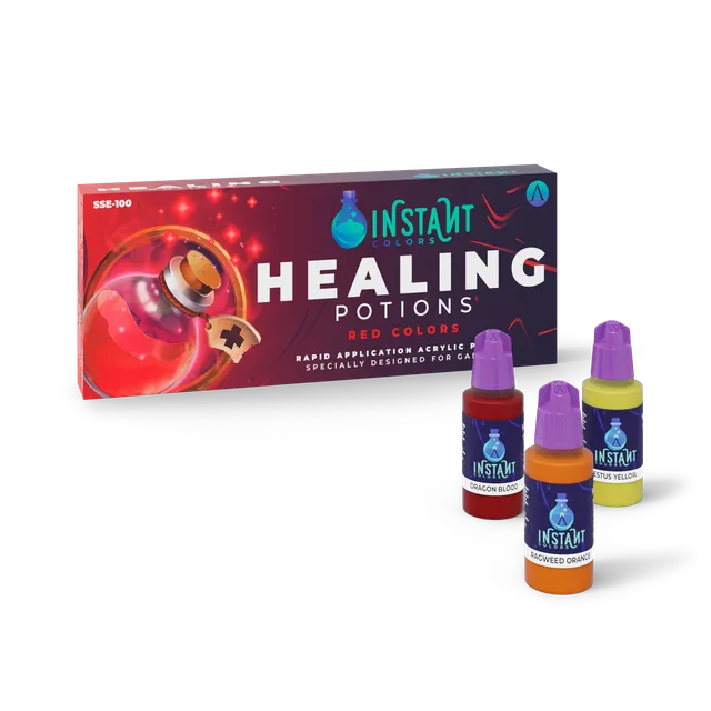 Scale75 Instant Healing Potions sada barev červené