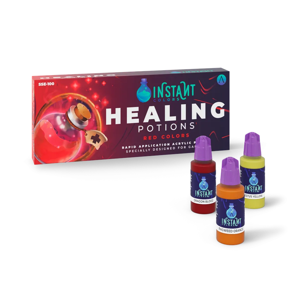 Scale75 Instant Healing Potions sada barev červené