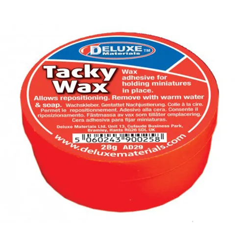 Deluxe Materials Tacky Wax fixační vosk 28g přemístitelný