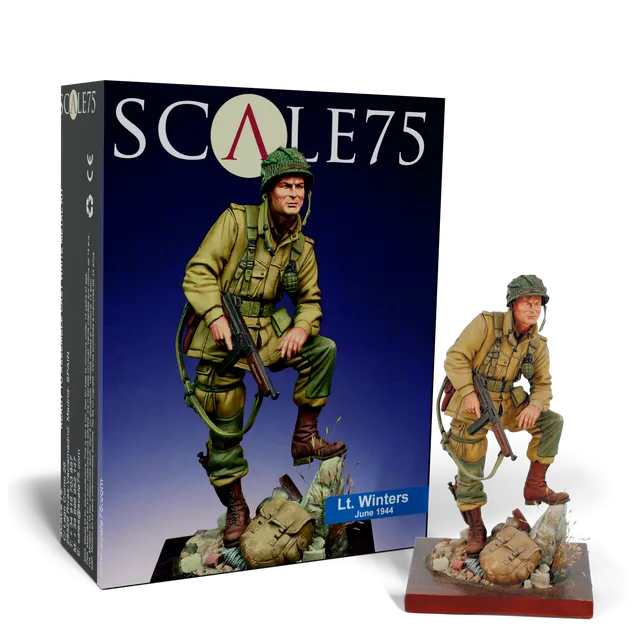 Scale75 Lt. Winters figurka 75 mm nenabarvená kovová