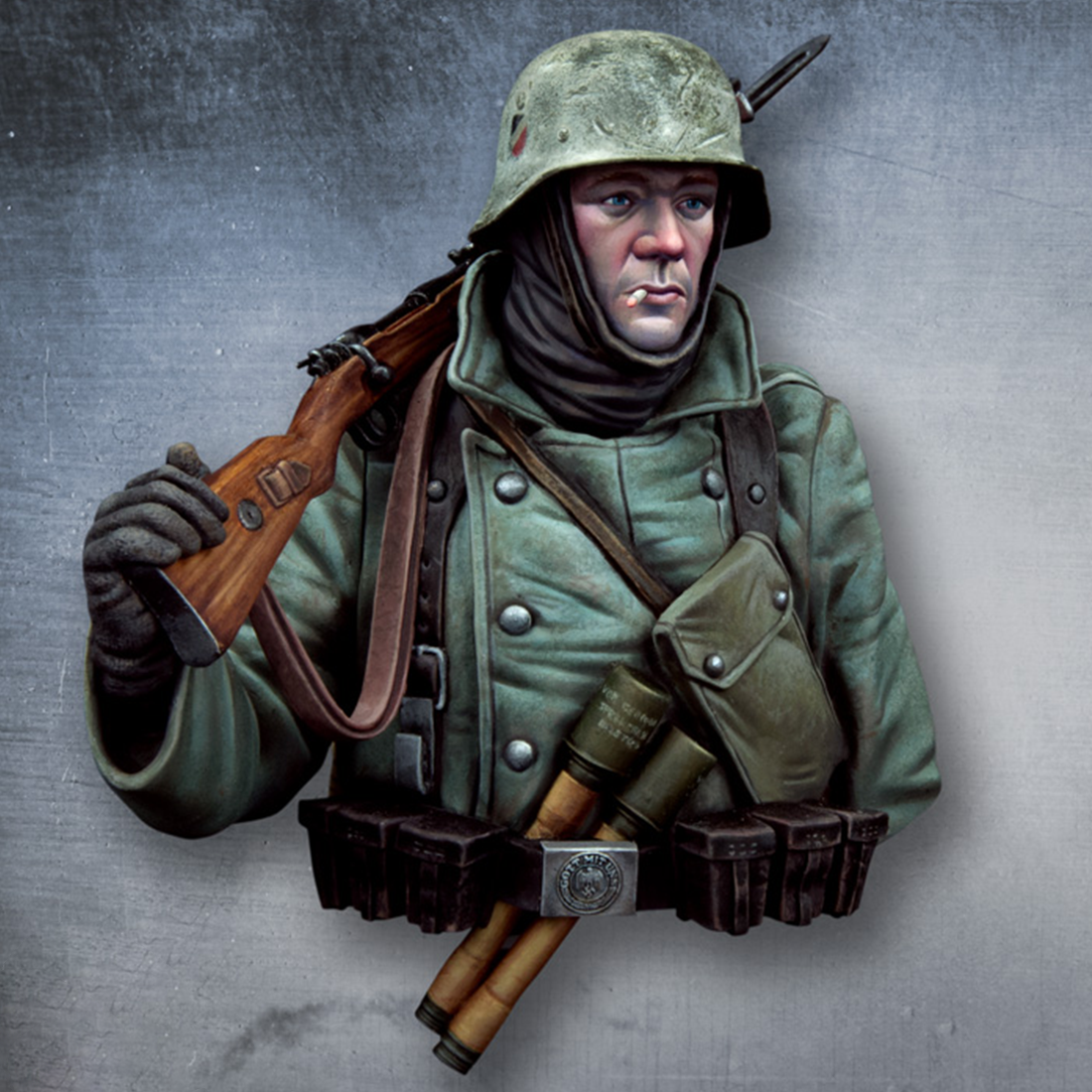 Scale75 Battle of Moscow 1941 busta 1/10 nenabarvená