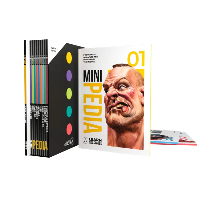 Scale75 Minipedia kniha anglicky malování miniatur