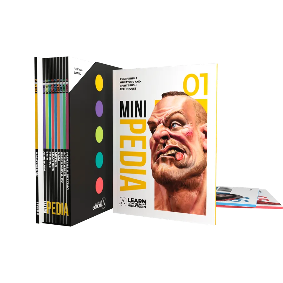 Scale75 Minipedia kniha anglicky malování miniatur