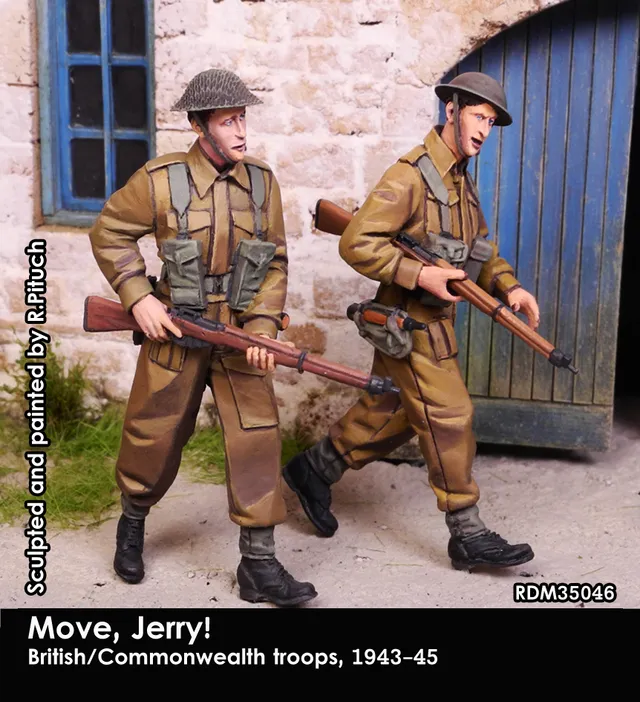 Rado Miniatures RDM35046 figurky 1/35 resinové 2 ks