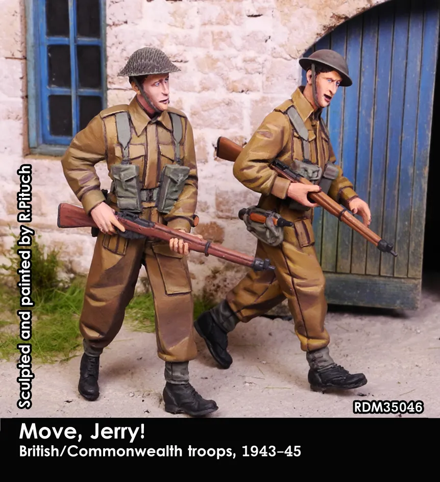 Rado Miniatures RDM35046 figurky 1/35 resinové 2 ks