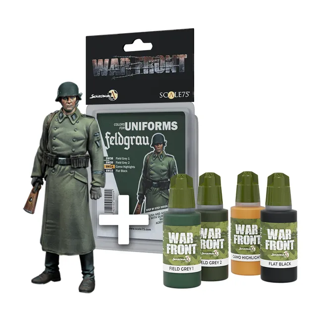 Scale75 Warfront Rottenfuhrer Feldgrau figurka a barvy