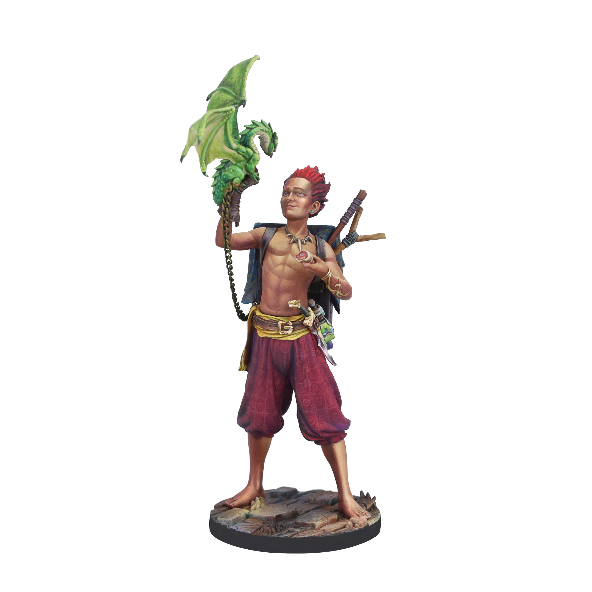 Scale75 Ulhú Dragon Trainer figurka 1/24 nenabarvená