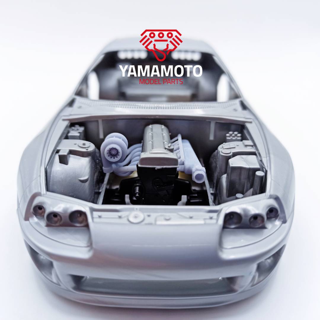 Yamamoto 2JZ Single Turbo Kit sada pro Tamiya 24123