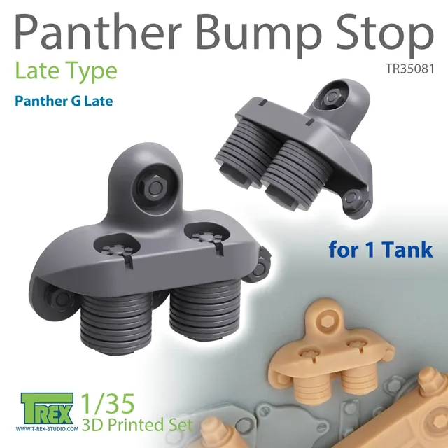 T-Rex Studio TR35081 doraz Panther late 1/35 3D doplněk