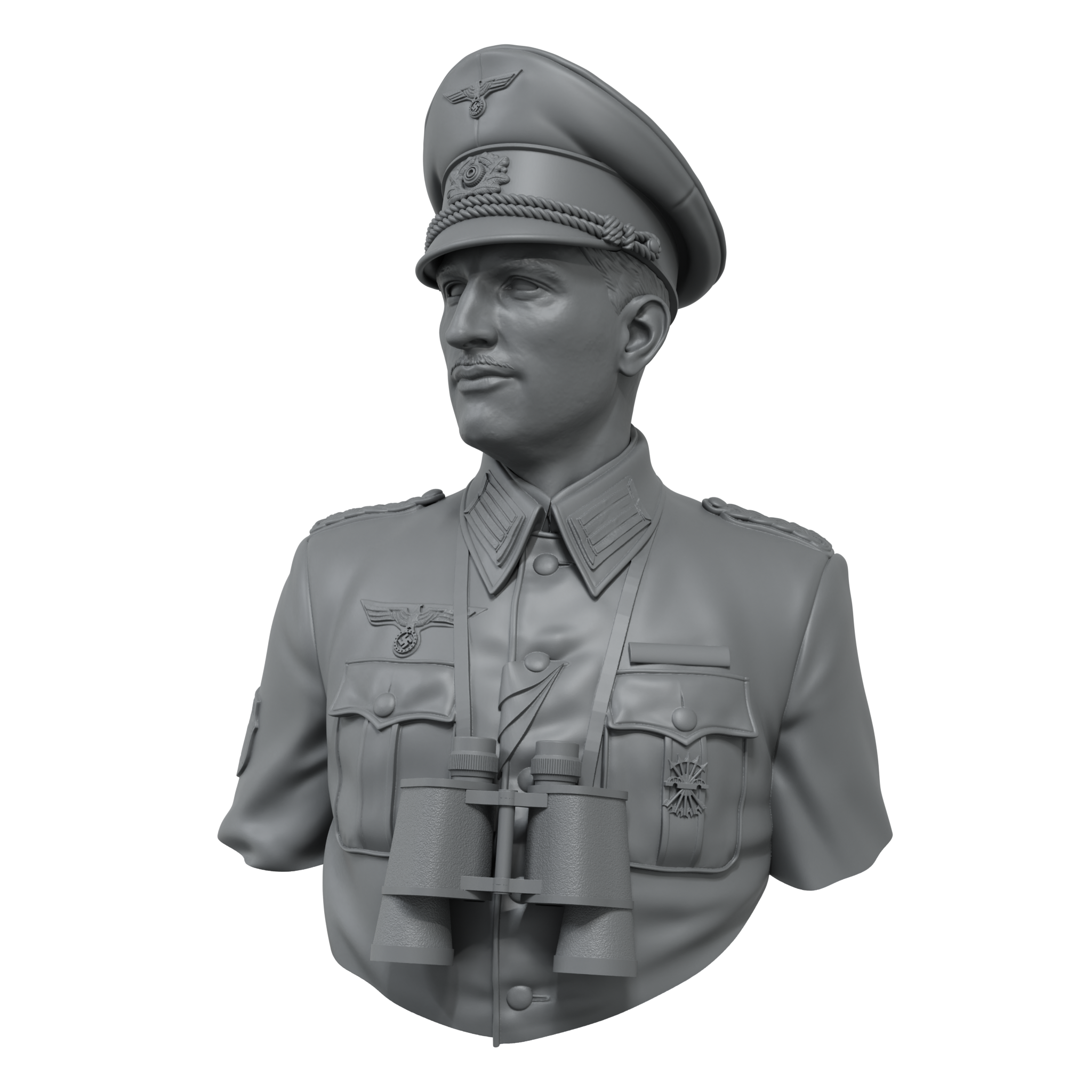 Scale75 Warfront Blaue Division Officer busta 1/10 resin