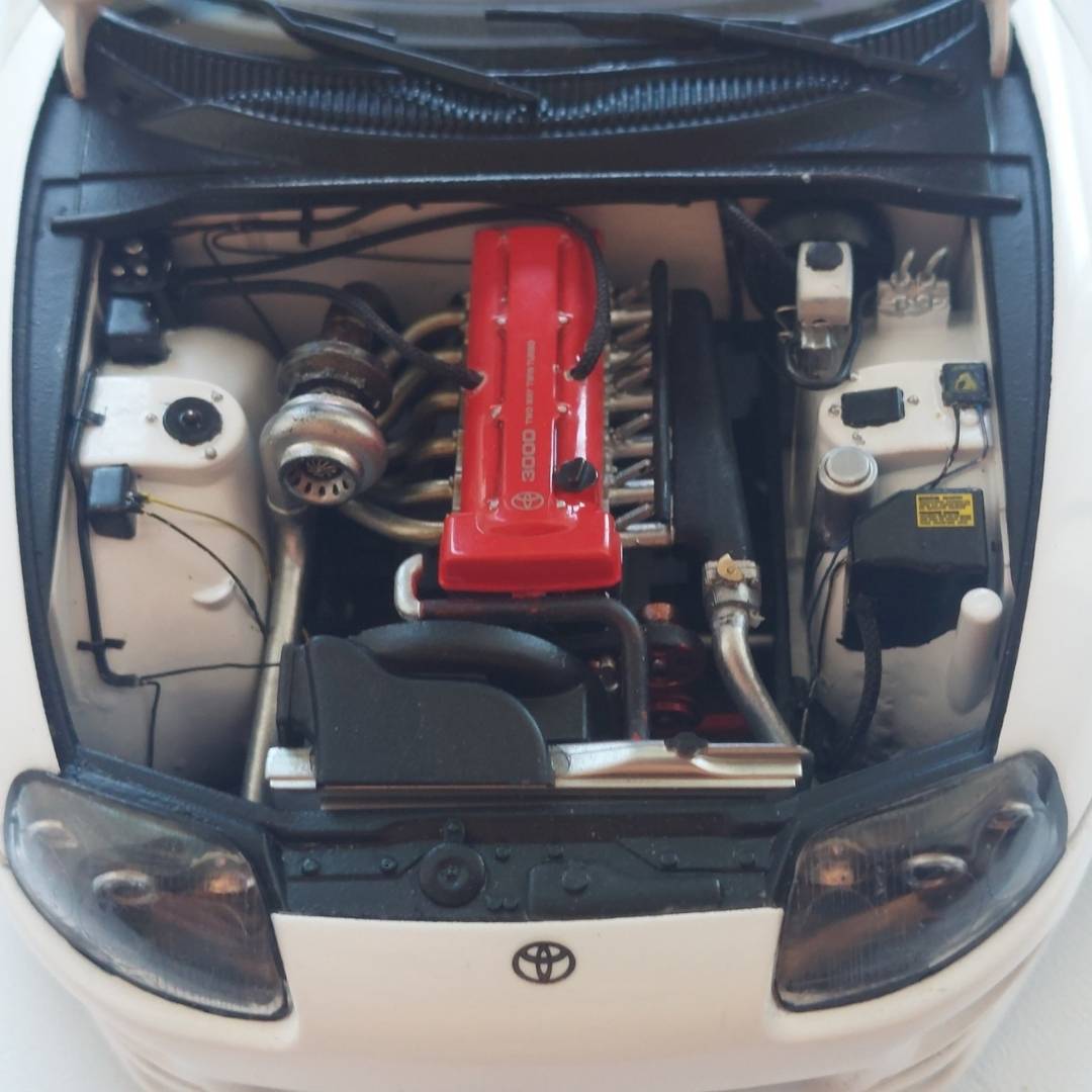 Yamamoto 2JZ Single Turbo Kit sada pro Tamiya 24123