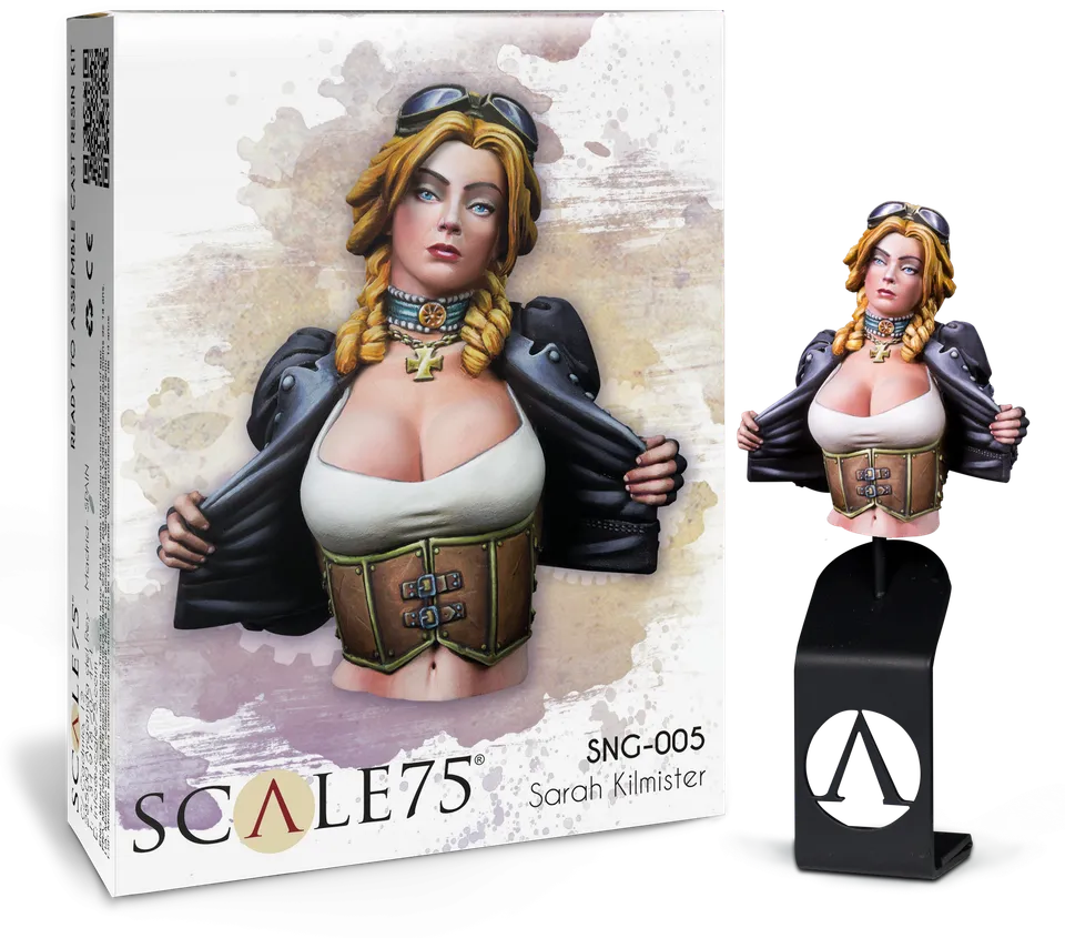 Scale75 Naughty Gears Sarah Kilmister busta 1/10 resin