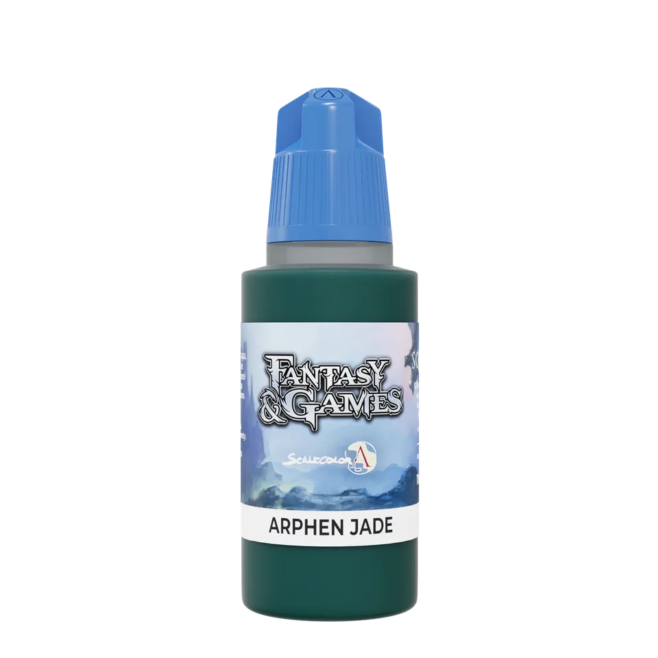 Scale75 Arphen Jade akrylová barva 17 ml saténová