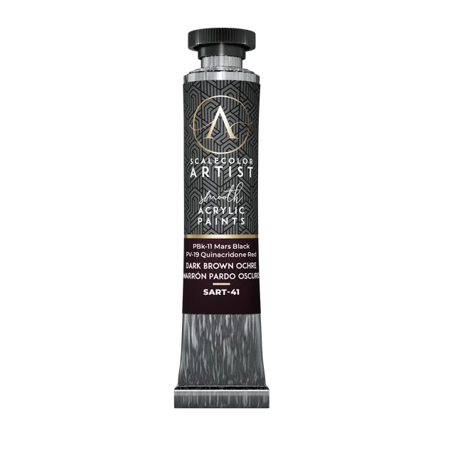 Scale75 Dark Brown Ochre akrylová barva 20ml hnědá