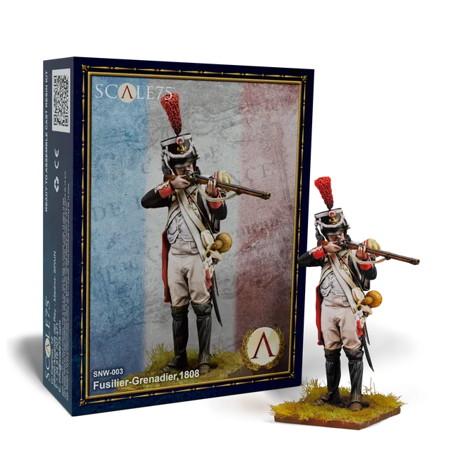 Scale75 Napoleonic Fusilier-Grenadier 1808 figurka 75 mm