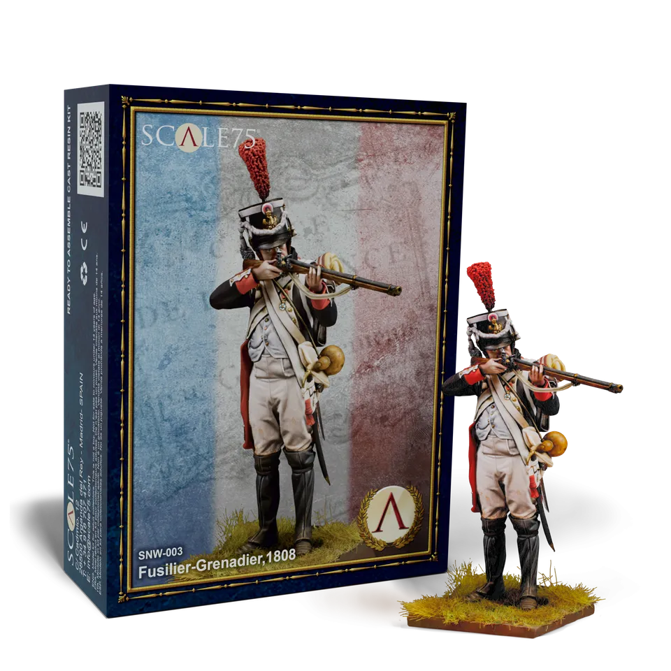 Scale75 Napoleonic Fusilier-Grenadier 1808 figurka 75 mm