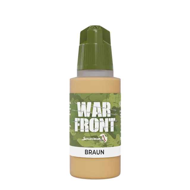 Scale75 Warfront Braun akrylová barva 17 ml matná