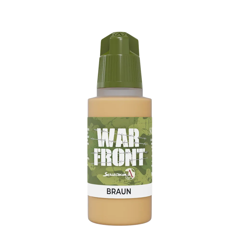 Scale75 Warfront Braun akrylová barva 17 ml matná