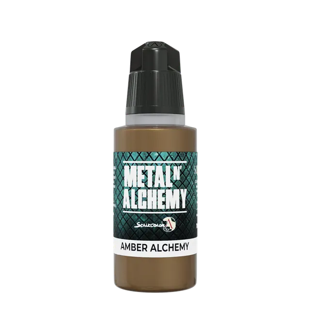 Scale75 Amber Alchemy metalická barva 17 ml zlatá