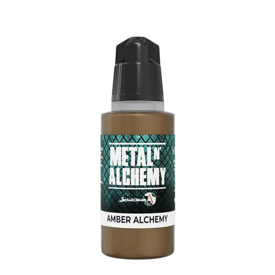 Scale75 Amber Alchemy metalická barva 17 ml zlatá