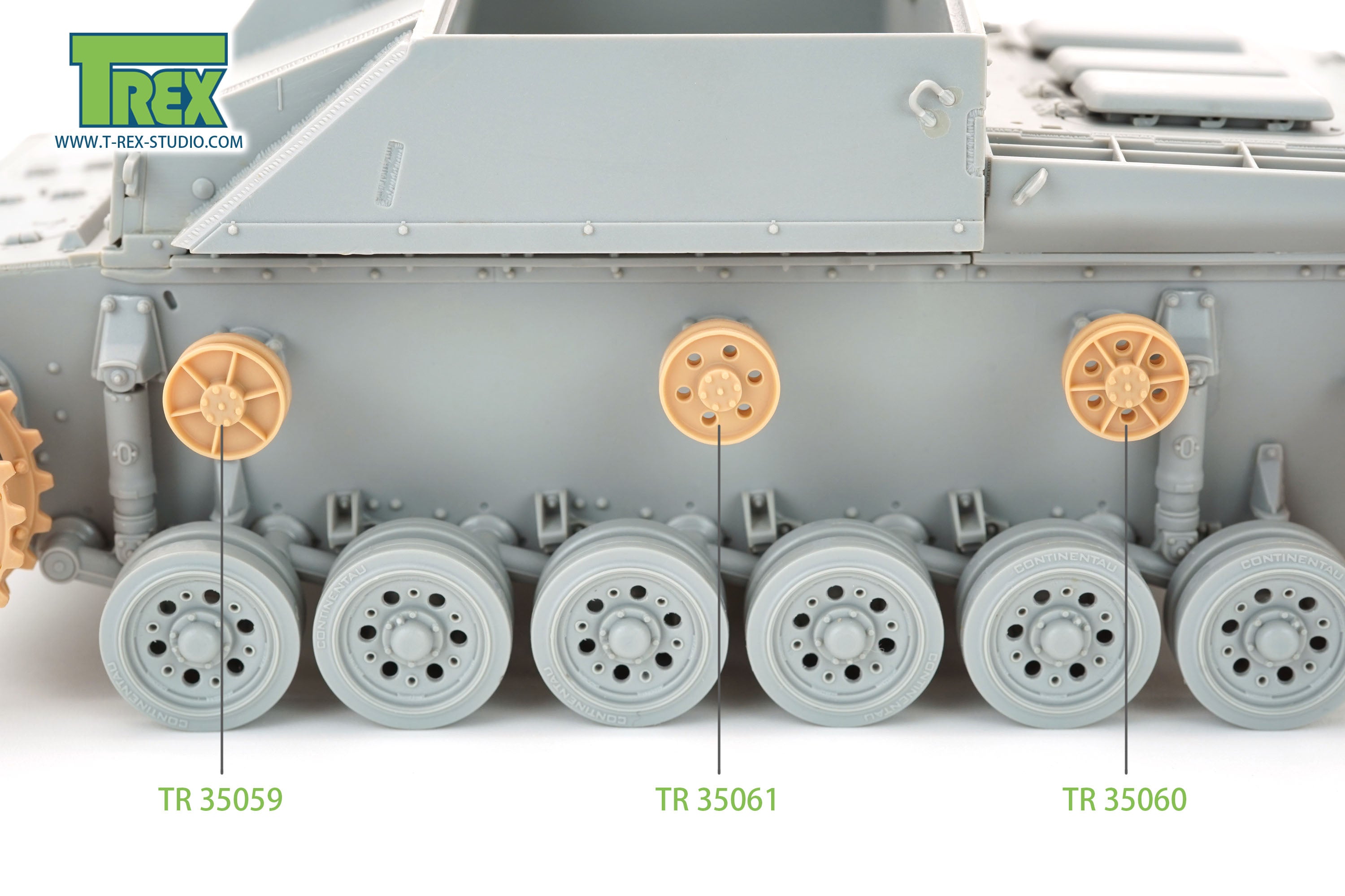 T-Rex Studio TR35059 kladka StuG III G MIAG 1/35 3D tisk