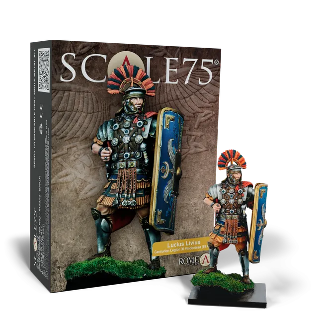 Scale75 Lucius Livius 75mm figurka white metal