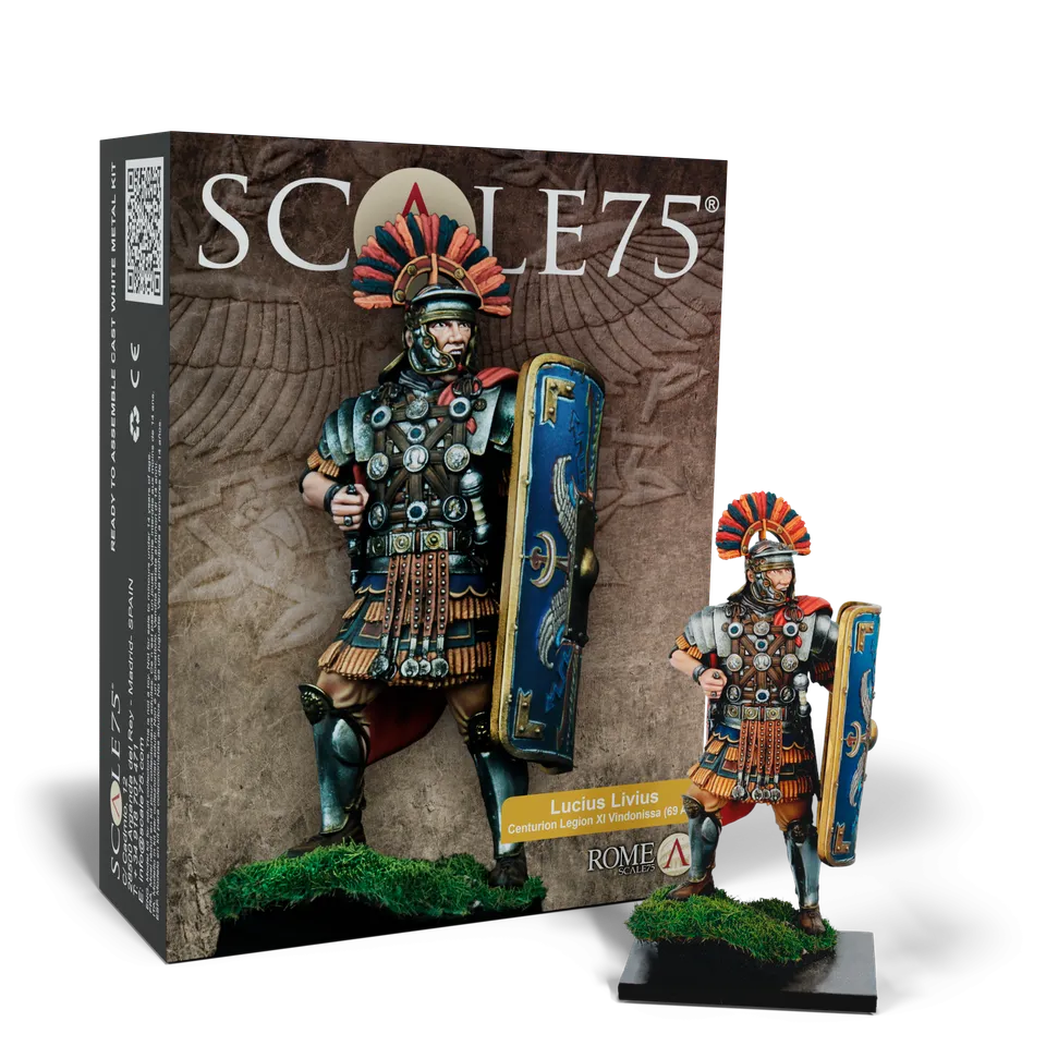 Scale75 Lucius Livius 75mm figurka white metal