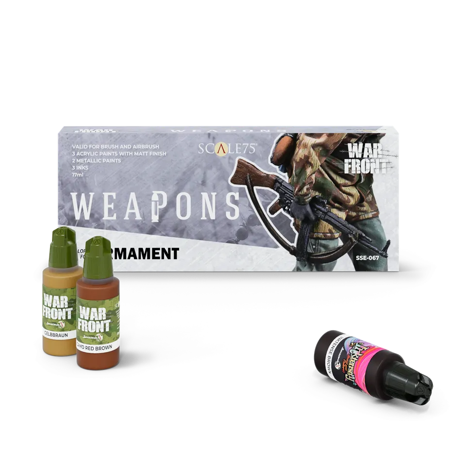 Scale75 Warfront Weapons sada barev na zbraně 8 ks