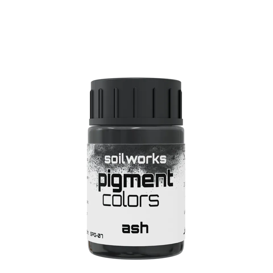 Scale75 Ash pigment na terén přírodní černá