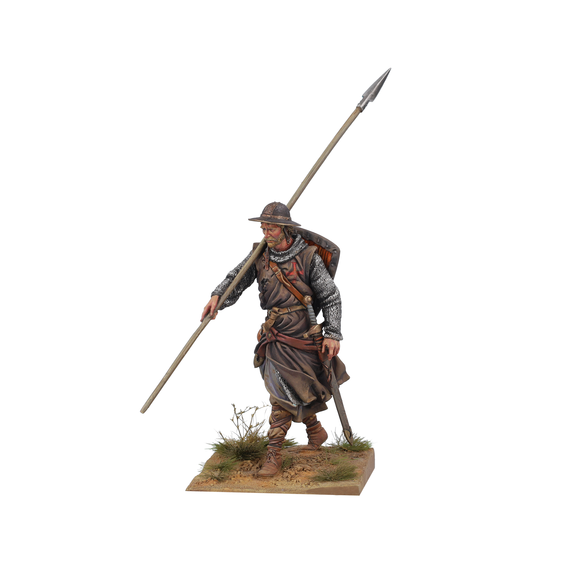 Scale75 Sergeant Templar středověká figurka resinová