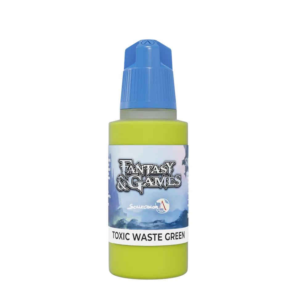 Scale75 Toxic Waste Green barva 17ml satén