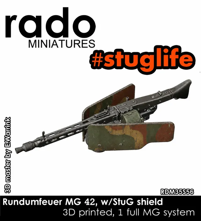 Rado Miniatures RDM35S56 Rundumfeuer MG 42 StuG 1/35