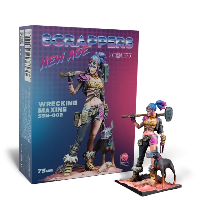 Scale75 Scrappers Wrecking Maxine figurka 75 mm resin