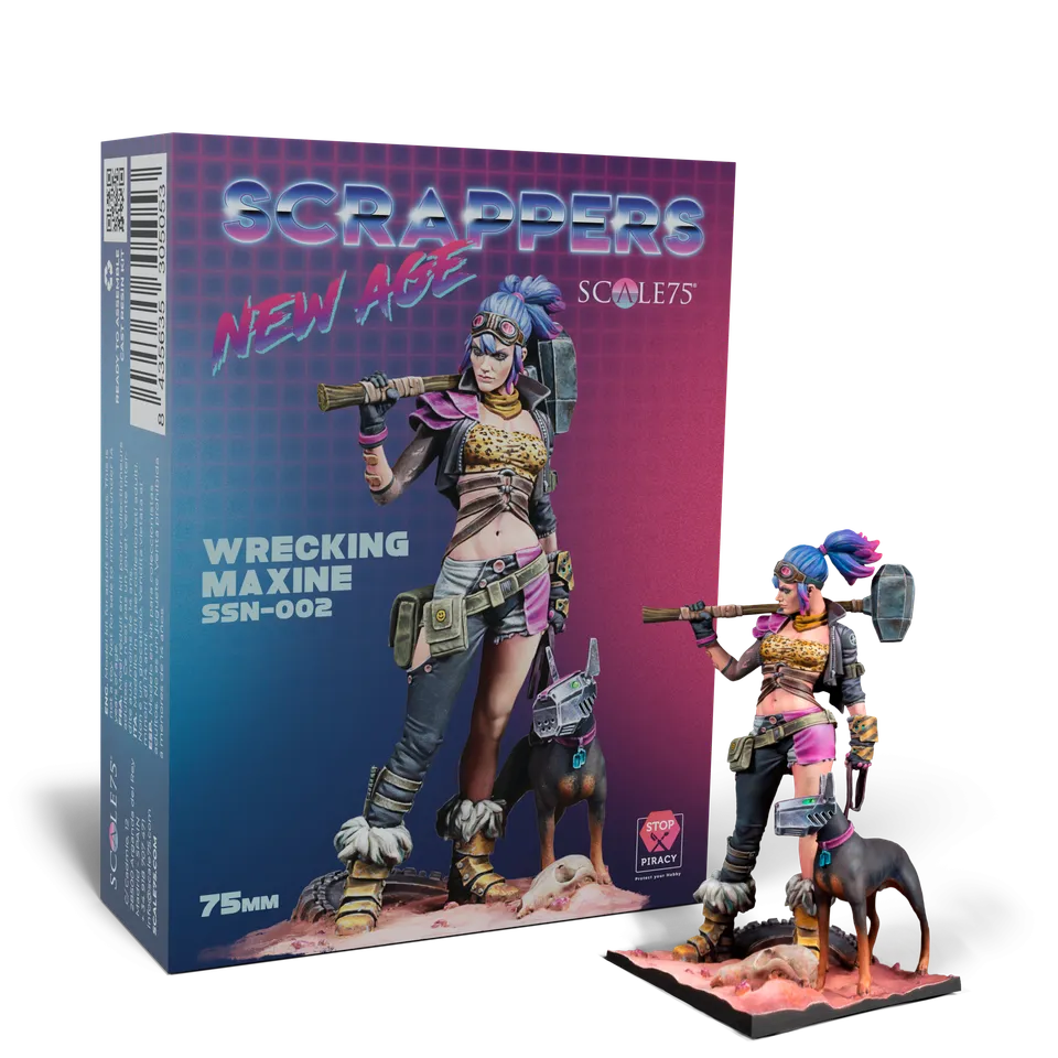 Scale75 Scrappers Wrecking Maxine figurka 75 mm resin