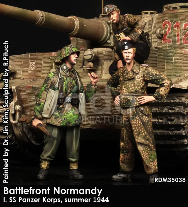 Rado Miniatures RDM35038 figurky resin 1/35 sada 3 kusy