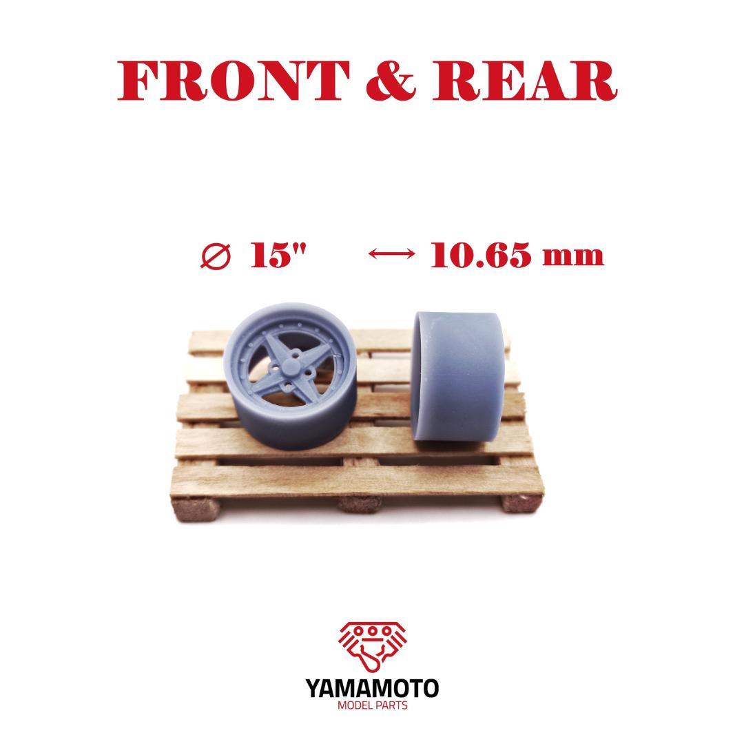 Yamamoto Work Equip 01 15" kola na model 3D tisk